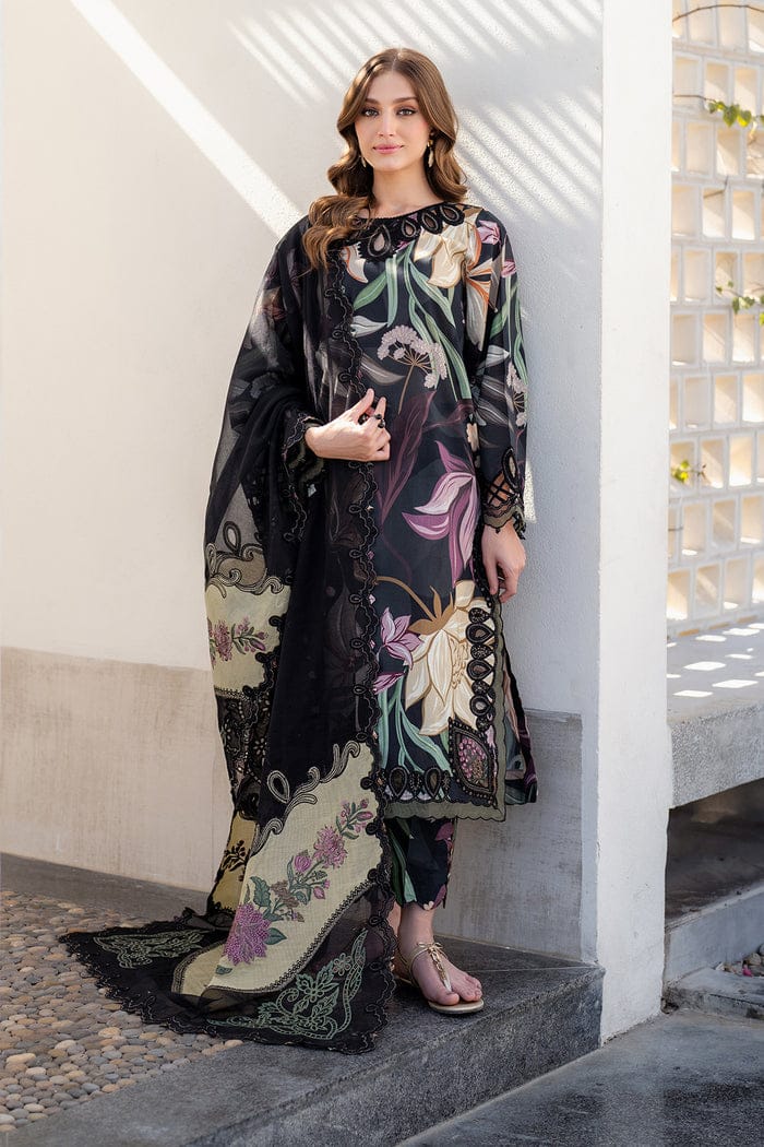 EL-BQ2116 Digital Printed Lawn 3Pc Suit With Digital Printed Lawn Dupatta - ELAFF