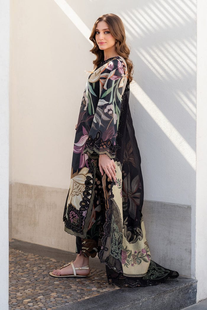 EL-BQ2116 Digital Printed Lawn 3Pc Suit With Digital Printed Lawn Dupatta - ELAFF