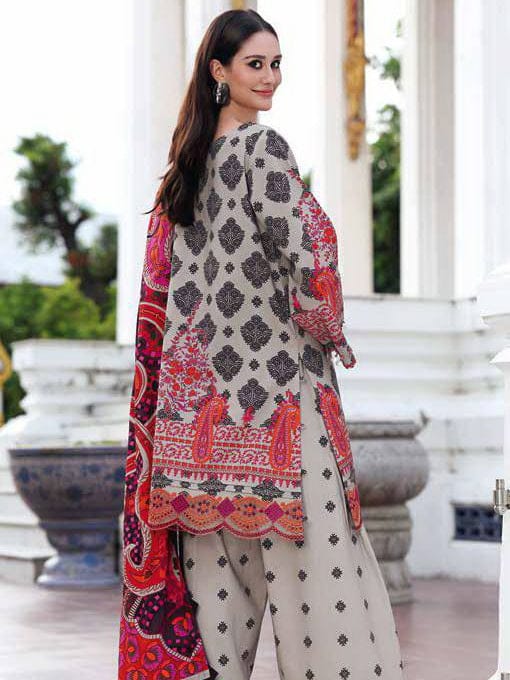 EL-33400 Digital Printed Khaddar 3Pc Suit With Digital Printed Khaddar Dupatta - ELAFF