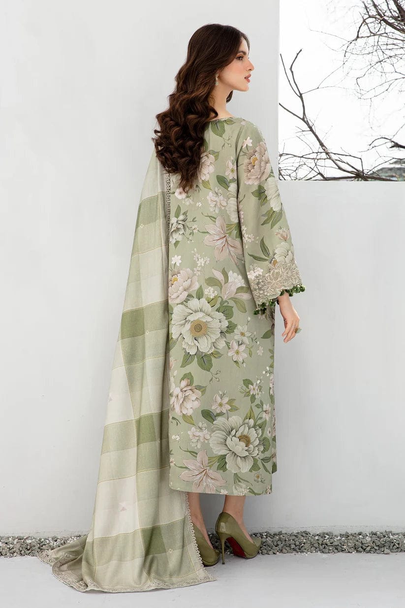 EL-BQ792 Digital Printed Lawn 3Pc Suit With Digital Printed Lawn Dupatta - ELAFF