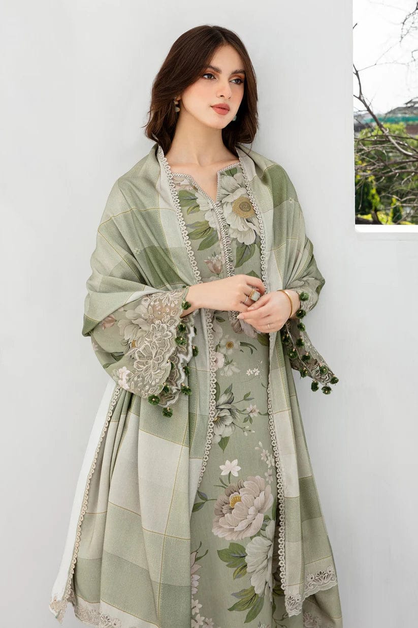 EL-BQ792 Digital Printed Lawn 3Pc Suit With Digital Printed Lawn Dupatta - ELAFF