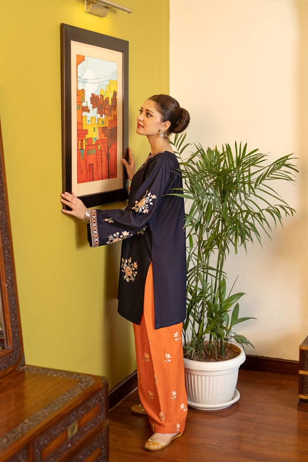 EL-MB75 Lawn Fully Embroidered 2pc
