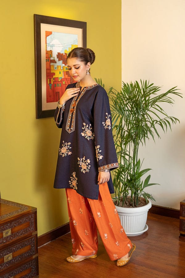 EL-MB75 Lawn Fully Embroidered 2pc